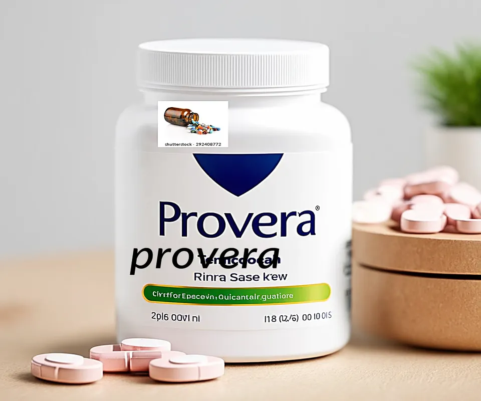 Tome provera y no me bajo